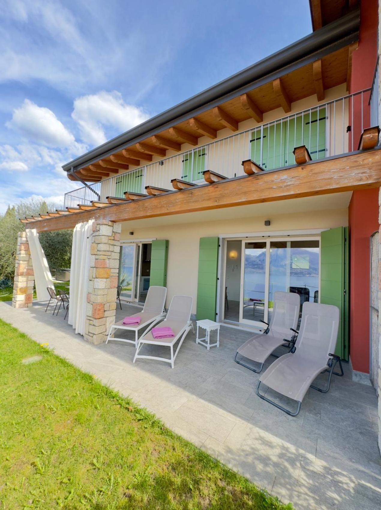 Villa Ca' Campitol Torri Del Benaco Exterior foto